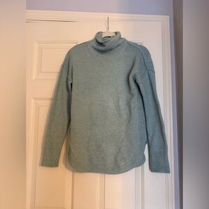 GAP Soft Blue Turtleneck Sweater